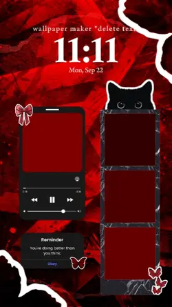black&red wallpaper