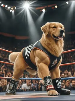 My pet wwe raw