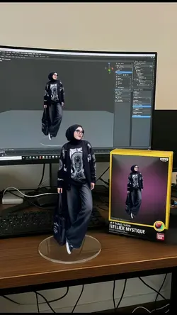 Miniatur Ai Langsung