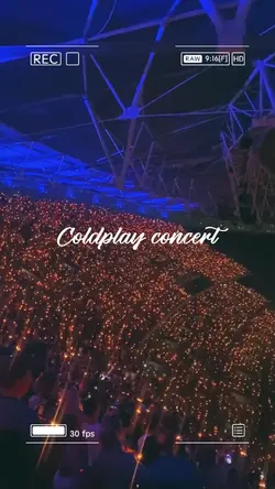 Coldplay concert