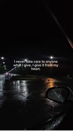 I never face care to