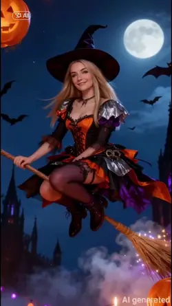 Halloween witch