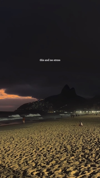 Soirée à la plage