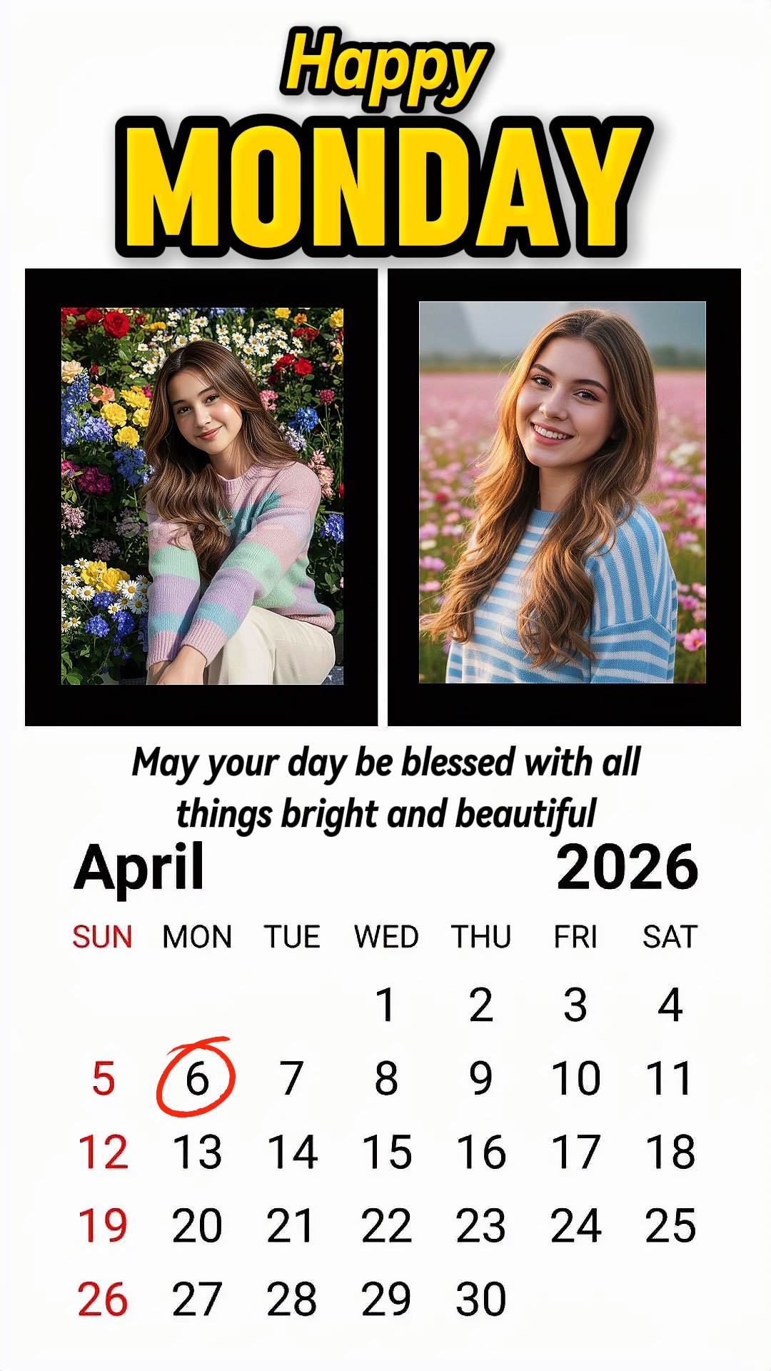 Lunes 6 de abril de 2026