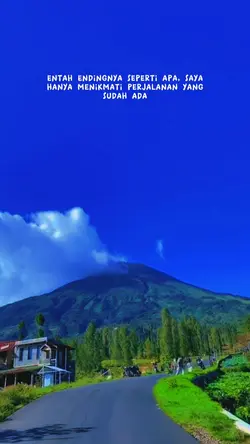 Menikmati perjalanan