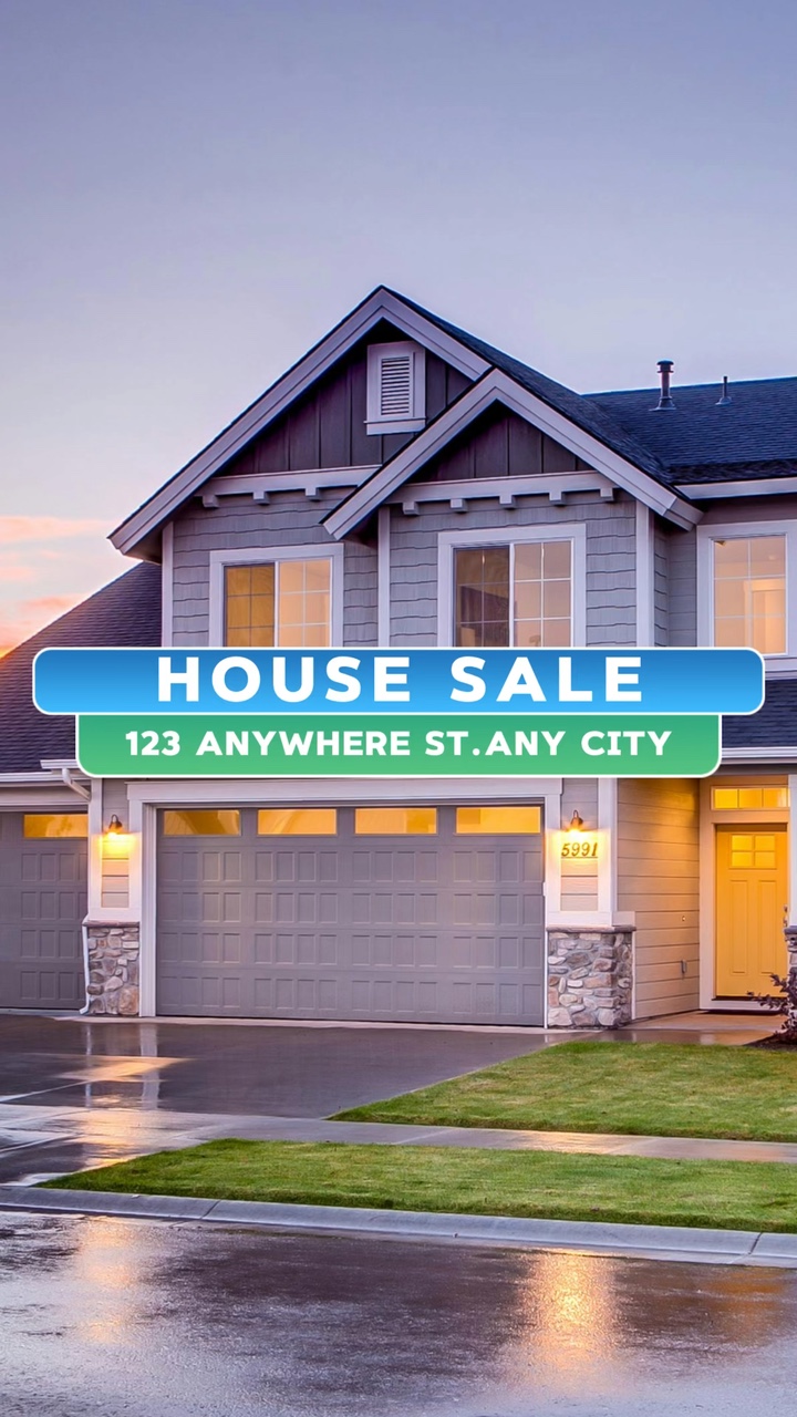 Real Estate Sales Minimalist Style Video Promotion Template