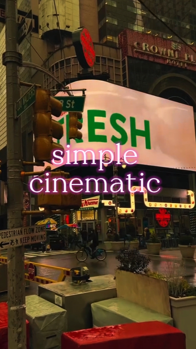 simple cinematic 