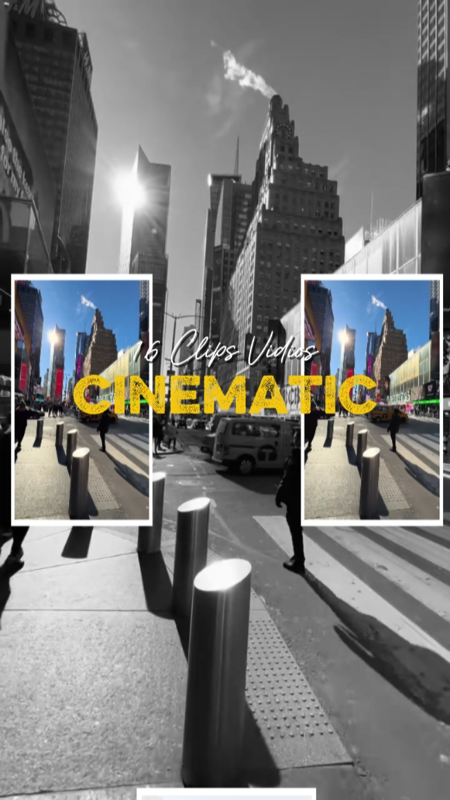 14 videos cinematic 