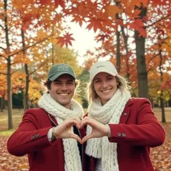 autumn couple 