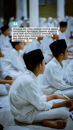 rindu anak dipondok
