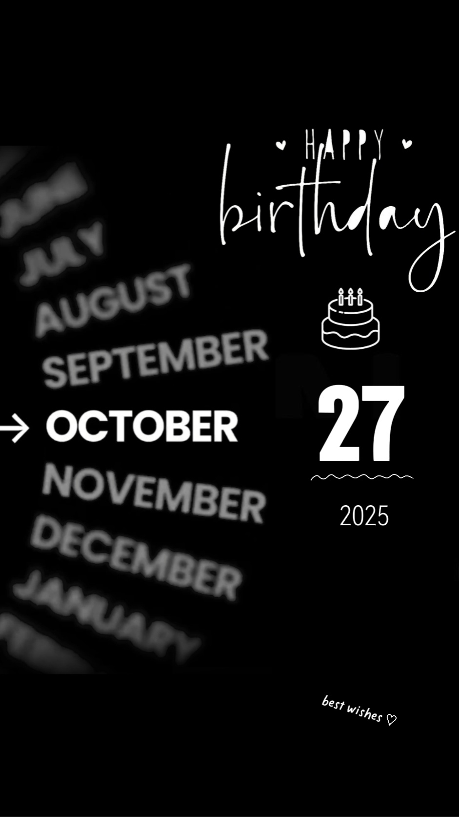 Hbd 27 october 2025