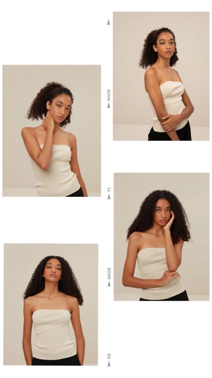 Lumière d'affichage de produits de vêtements pour femmes style tiktok facile à ouvrir 