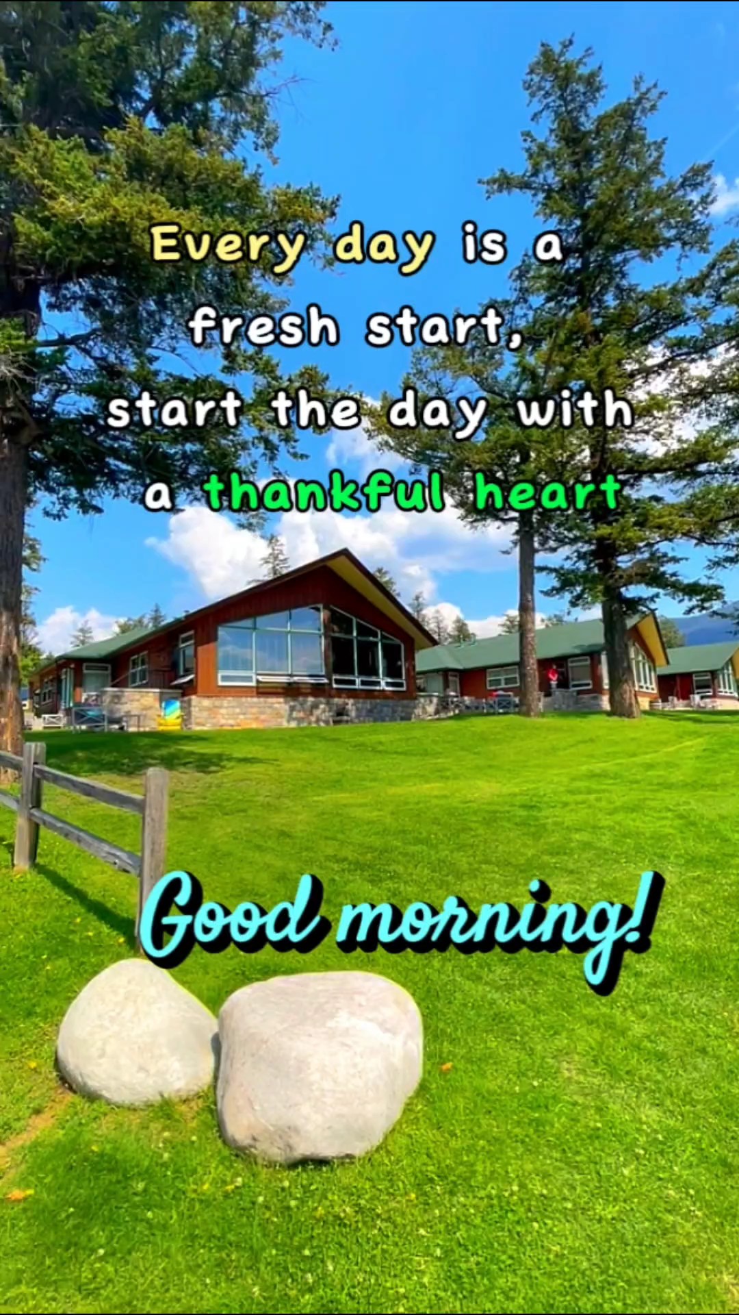 It's a beautiful day
