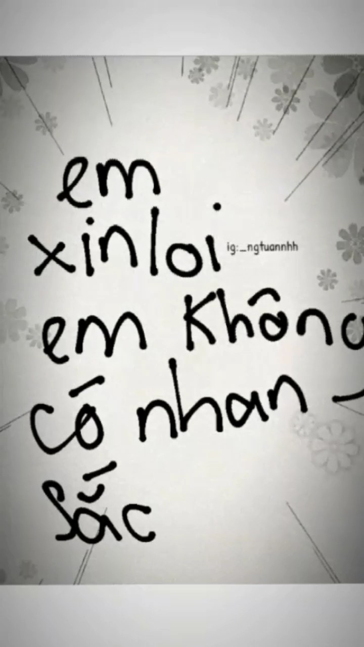Em ko có nhan sắc 