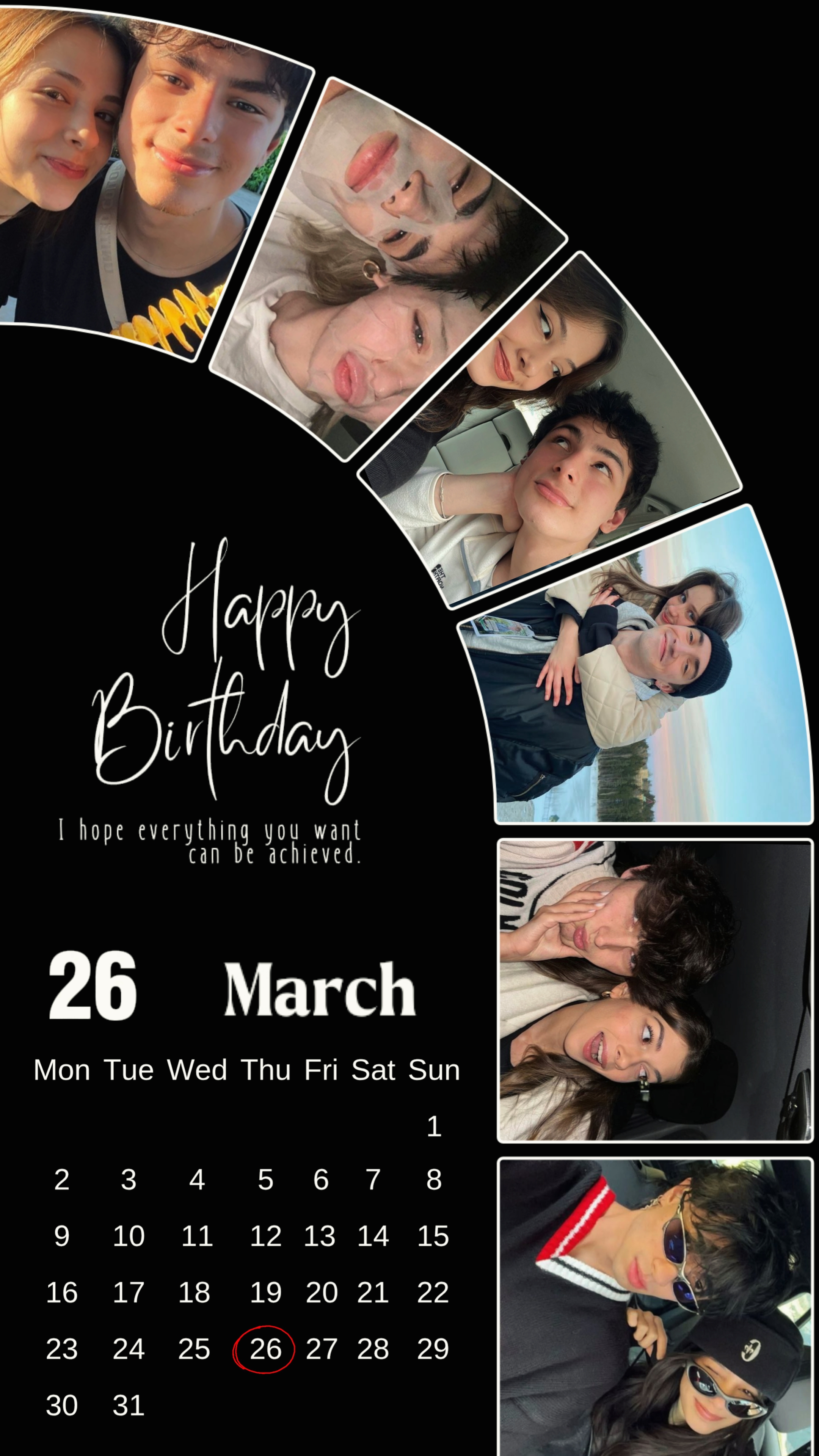 26 Maret Ulang Tahun