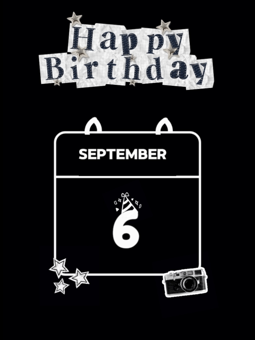 BDAY CALENDAR 6 SEPT