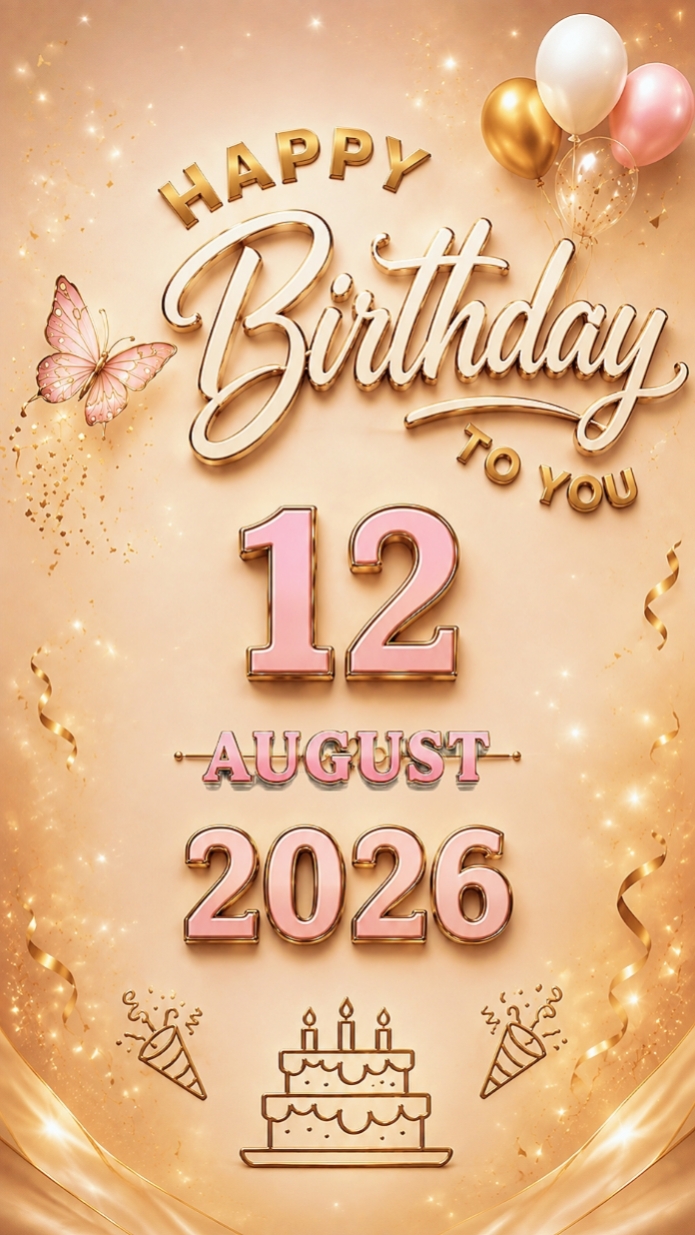 Ulang tahun 12 Agustus