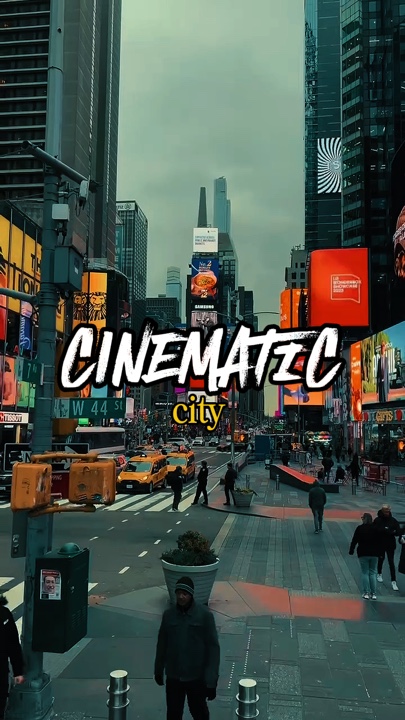 City vlog trend 