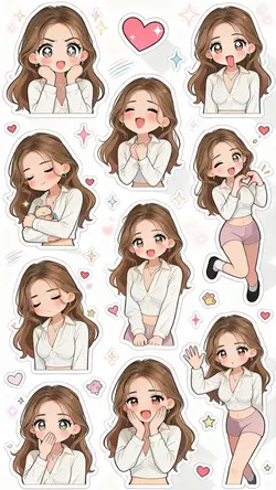 Ai sticker cute
