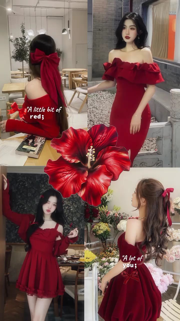 bunga merah 