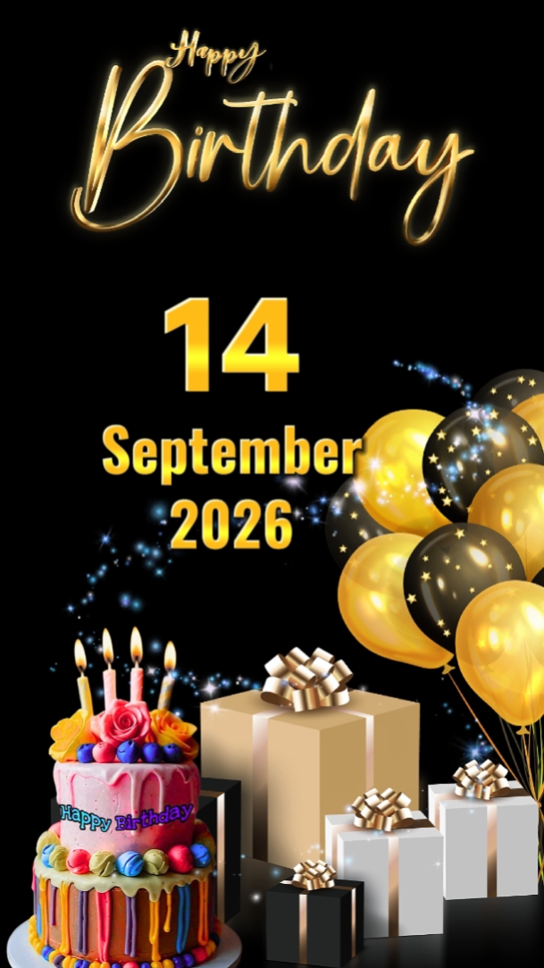 hbd 14 September 