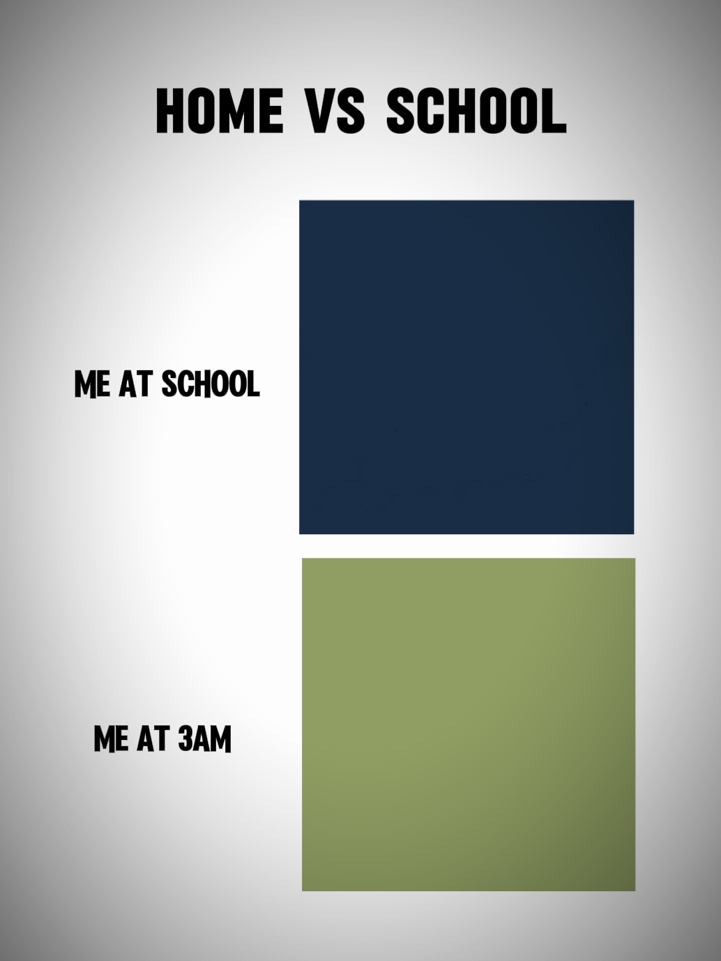 maison vs école