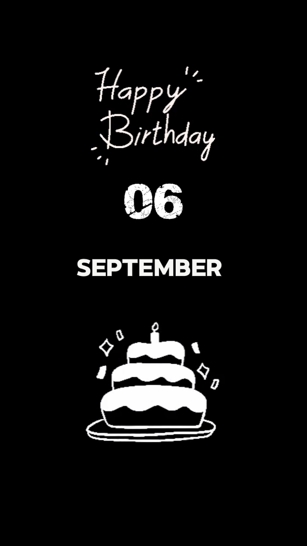 HBD 06 de septiembre