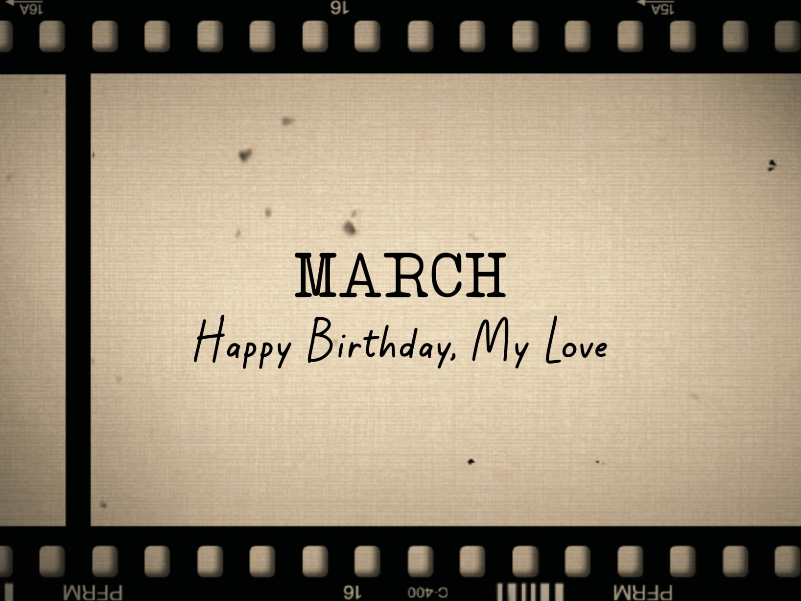 Cumpleaños de marzo