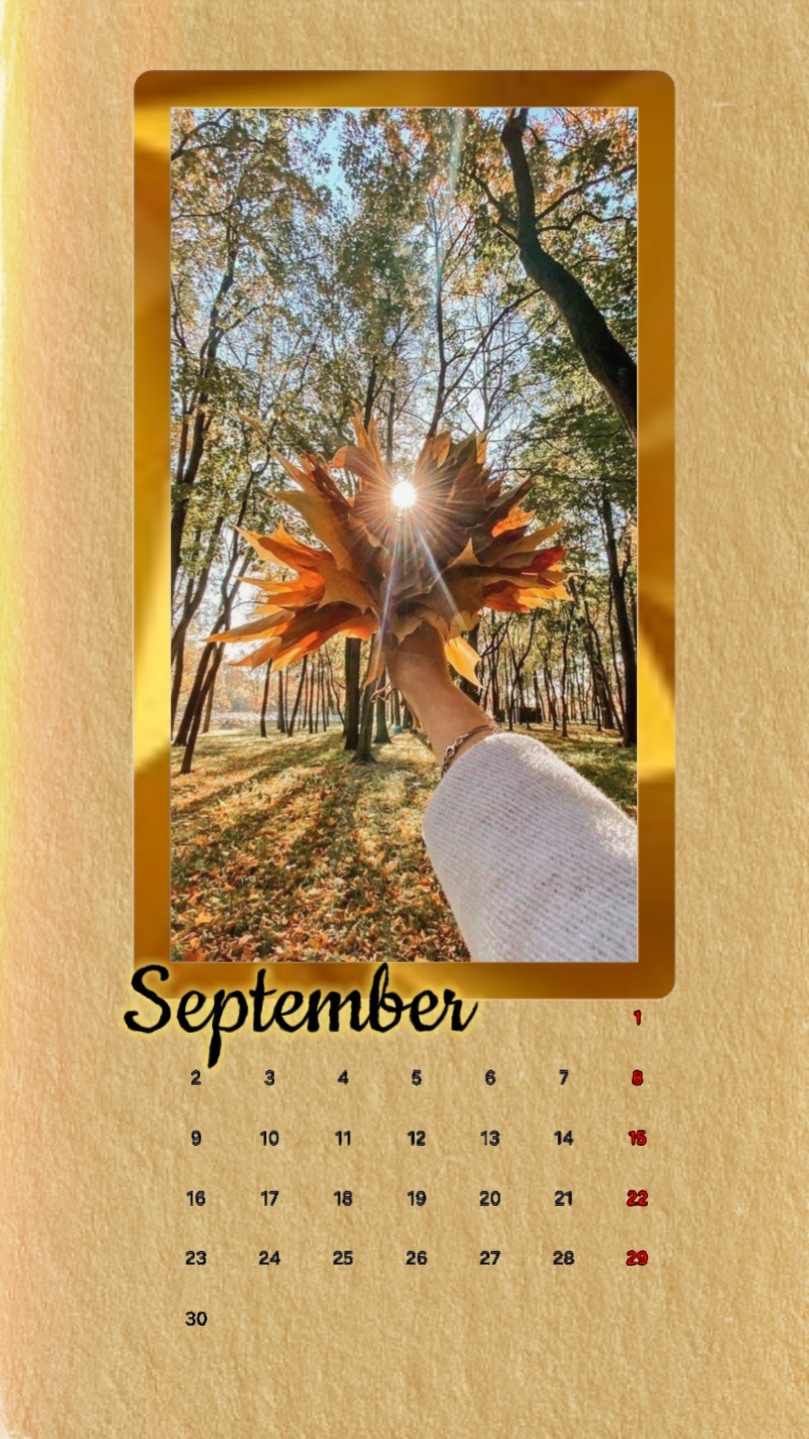 September calendar 