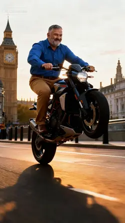 AI Motorcycle tricks