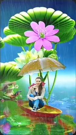 Kodok Kehujanan Lucu