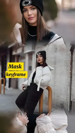 Mask keyframe