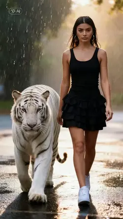 With Tiger 