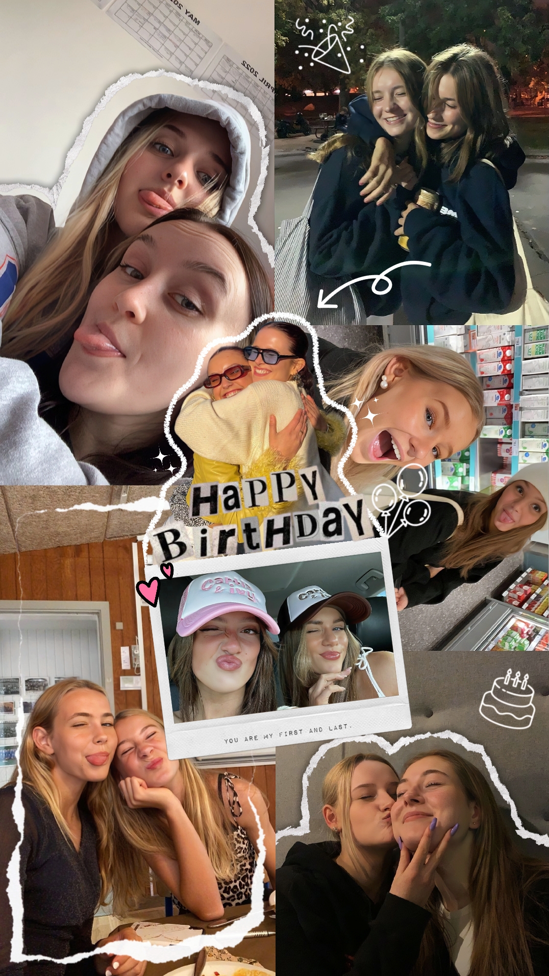Alles Gute zum Geburtstag, beste Freundin