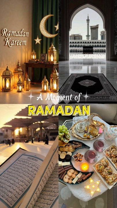 Moment of ramadan 