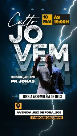 CULTO DE JOVENS!