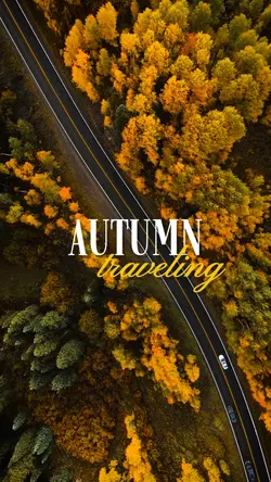 autumn traveling