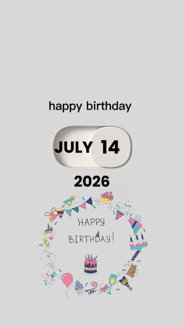 ulang tahun 14 Juli 2026