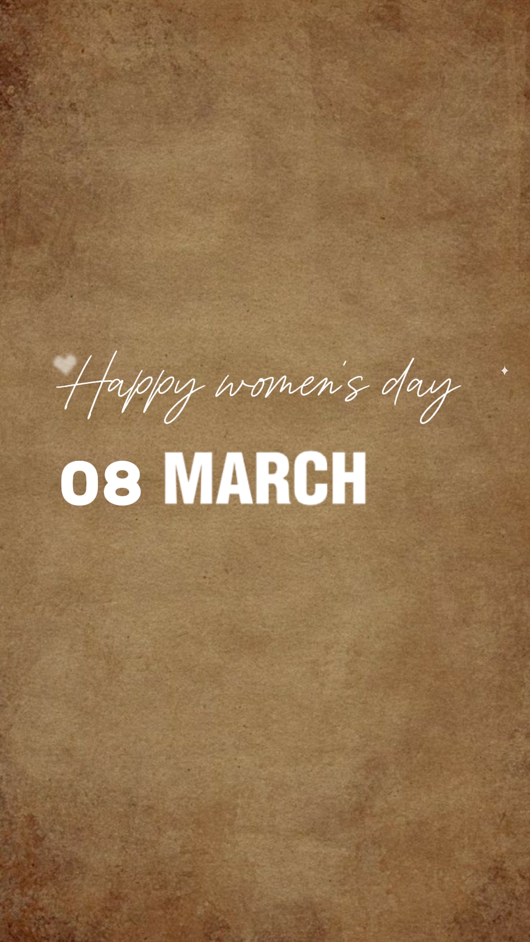 FELIZ DIA DA MULHER 