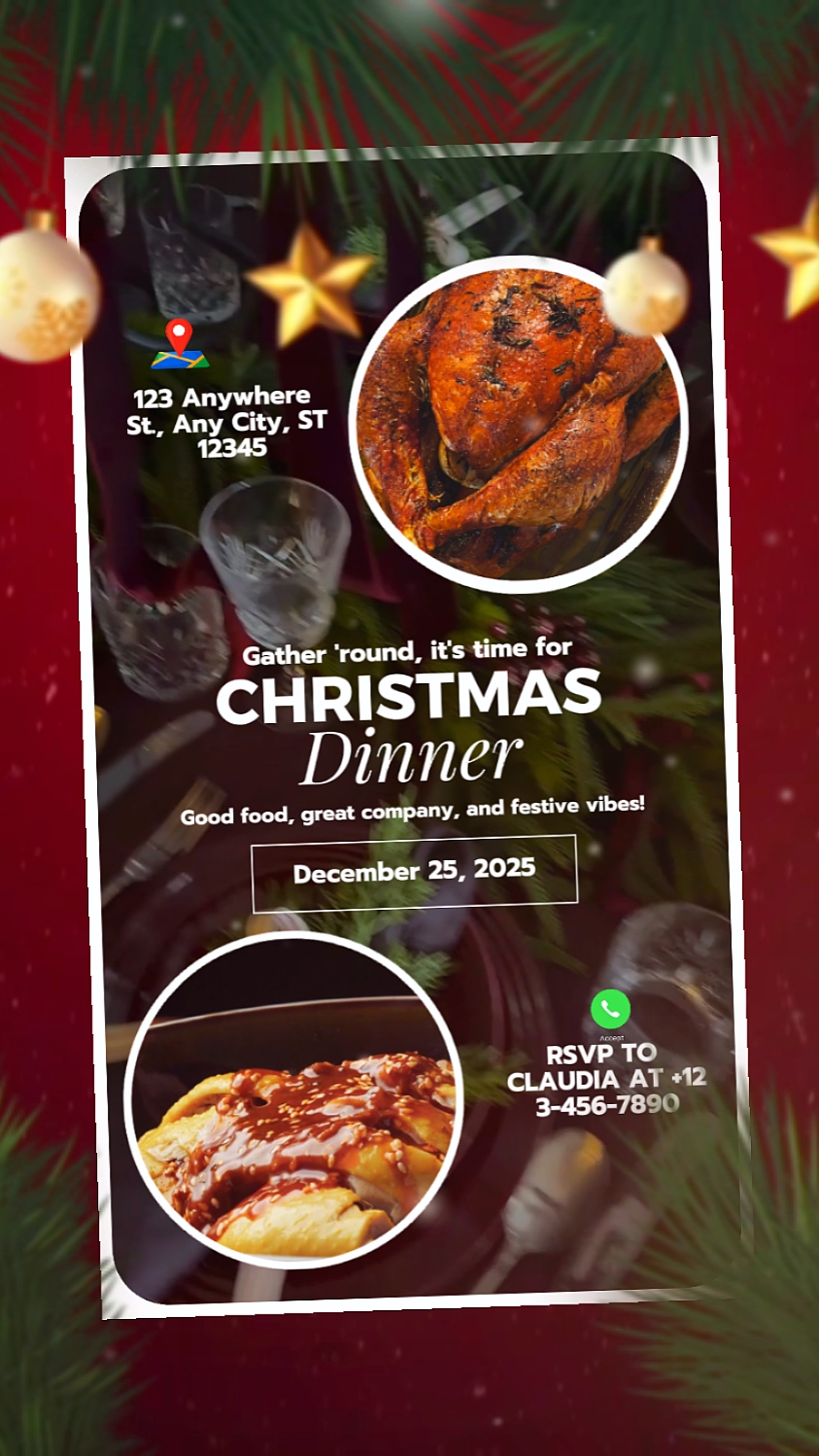 Invitación De Navidad
