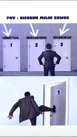 disuruh milih cwo 
