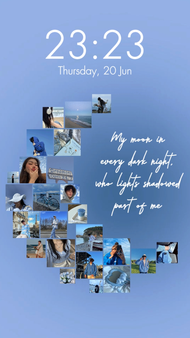 Collage de luna 