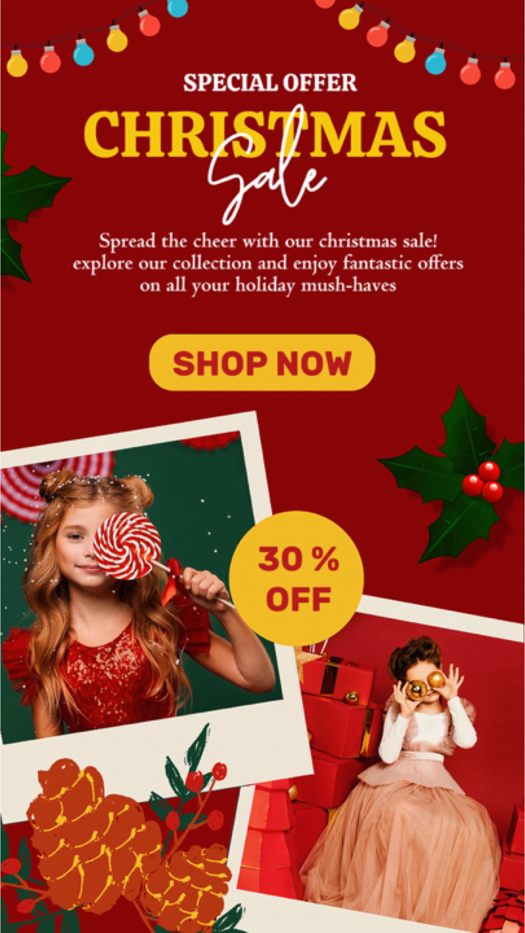 Christmas sale