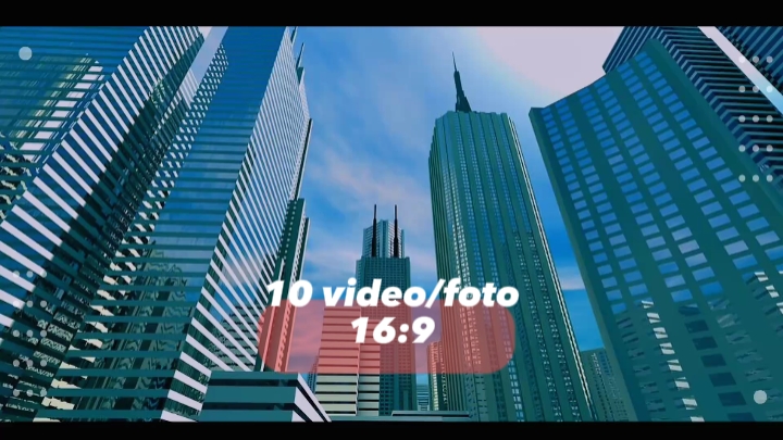 10 vídeo / foto 16: 9