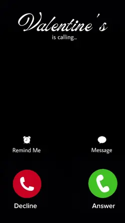 valentines is callin