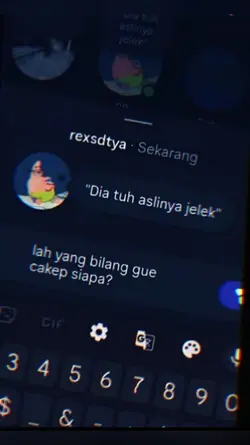 DIA ASLI NYA JELEK