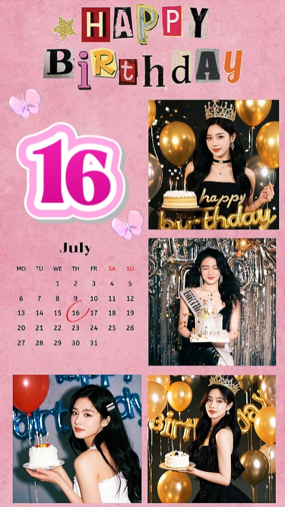 BIRTHDAY 16 JULY 