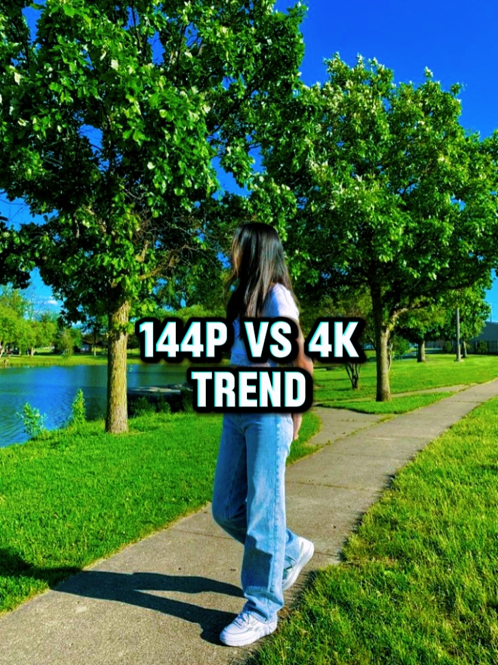 Tendência 144p vs 4k
