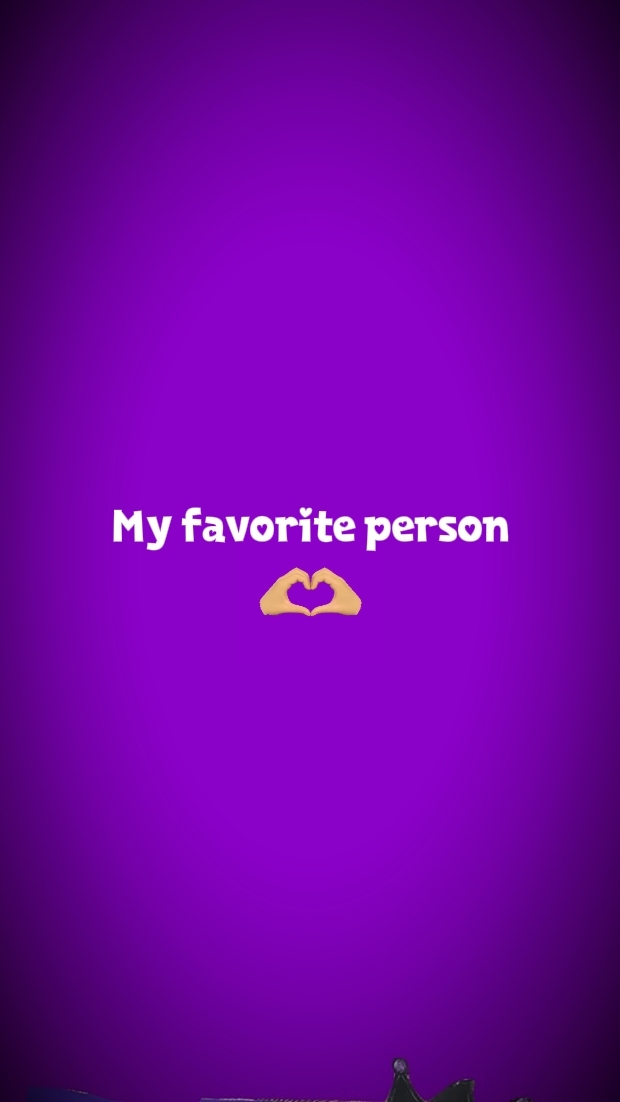 Ma personne préférée