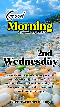 Wednesday, August 13